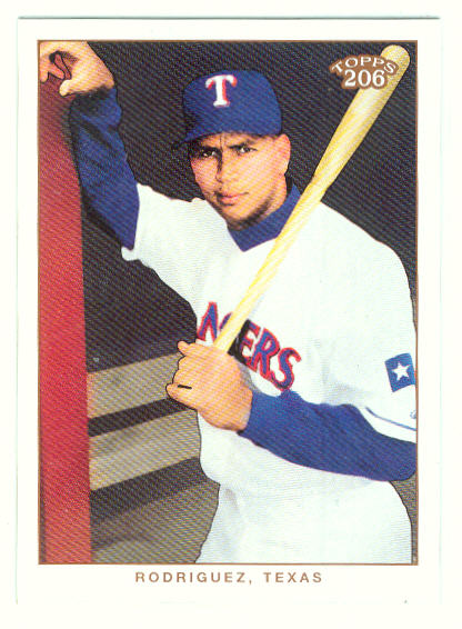 2002 Topps 206 #221B Alex Rodriguez One Hand