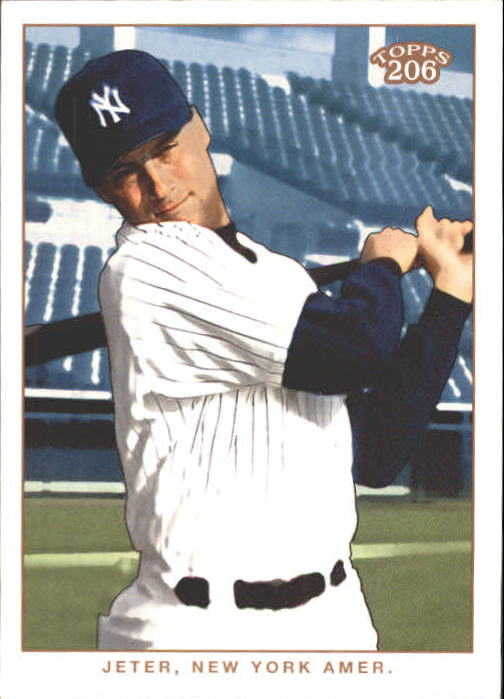 2002 Topps 206 #236A Derek Jeter Batting