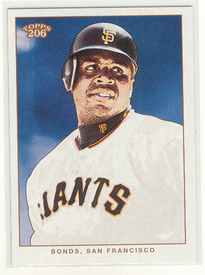 2002 Topps 206 #238C B.Bonds w/o Wrist Band