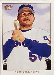 2002 Topps 206 #246C Ivan Rodriguez White Jsy