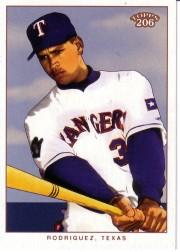 2002 Topps 206 #308B A.Rodriguez White Jsy