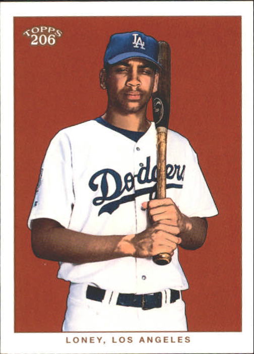 2002 Topps 206 #422A J.Loney Red FYP RC