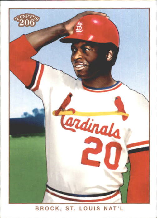 2002 Topps 206 #447 Lou Brock RET SP