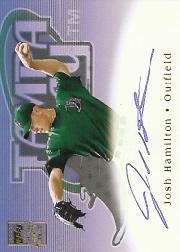 2002 Topps Autographs #TAJH Josh Hamilton