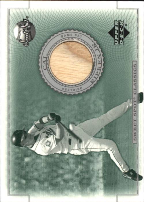 2002 Sweet Spot Classics Game Bat #BCR Cal Ripken DP