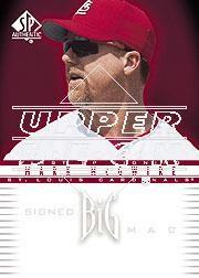 2002 SP Authentic Signed Big Mac #MM10 Mark McGwire/16