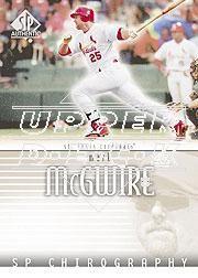 2002 SP Authentic Big Mac Missing Link #MAMC Mark McGwire 02
