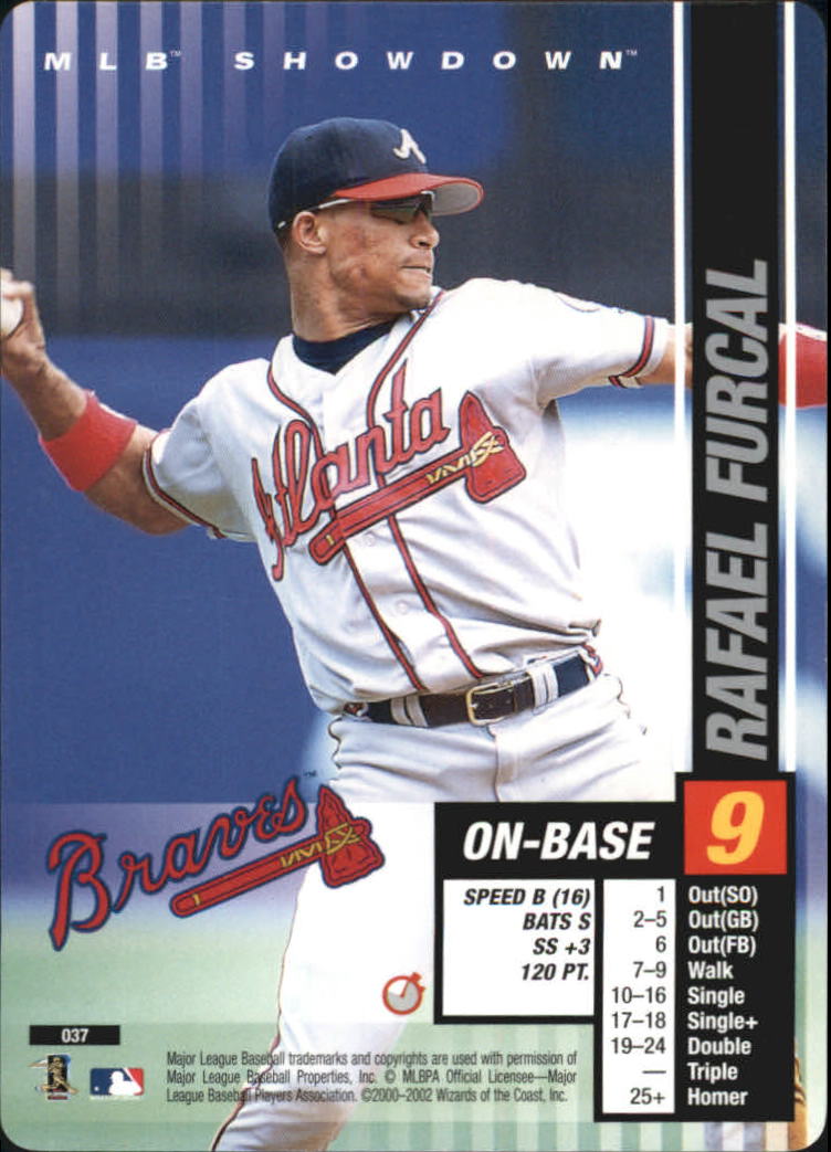 2002 MLB Showdown Trading Deadline #37 Rafael Furcal