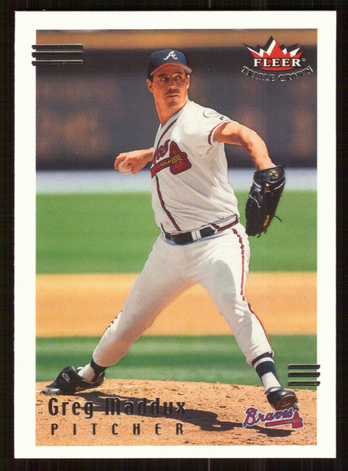 2002 Fleer Triple Crown #166 Greg Maddux