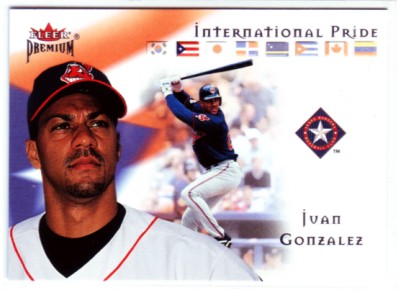 2002 Fleer Premium International Pride #3 Juan Gonzalez