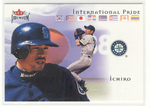2002 Fleer Premium International Pride #4 Ichiro Suzuki