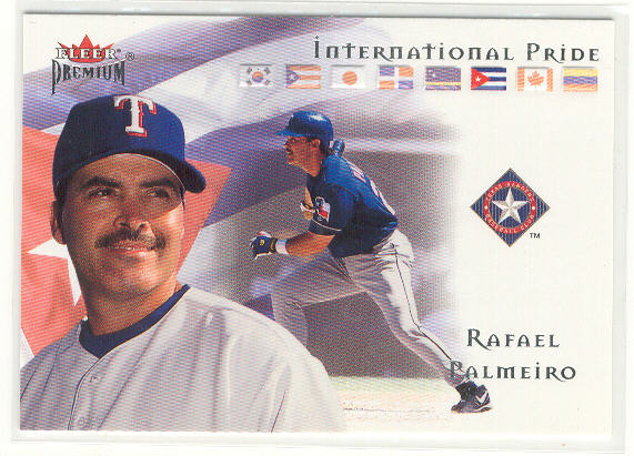 2002 Fleer Premium International Pride #5 Rafael Palmeiro