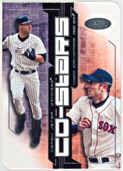 2002 Hot Prospects Co-Stars #2 D.Jeter/N.Garciaparra