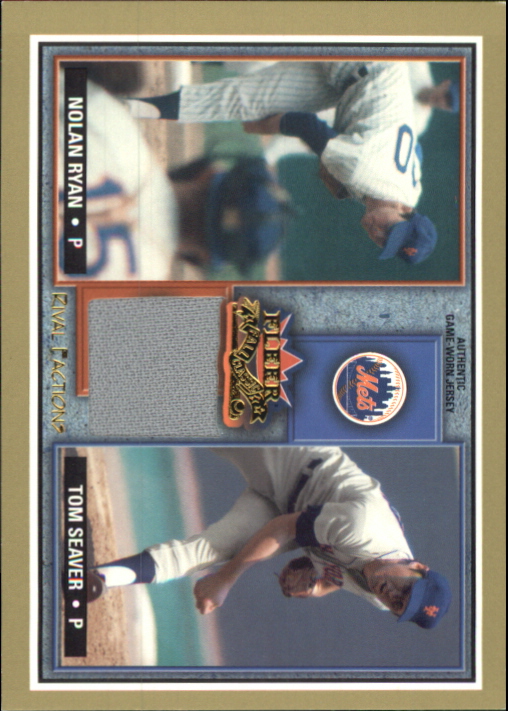 2002 Fleer Fall Classics Rival Factions Game Used #53 Tom Seaver Pants-Ryan/150