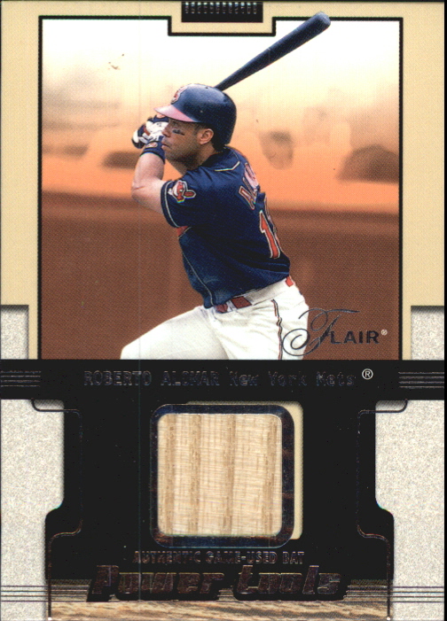 2002 Flair Power Tools Bats #1 Roberto Alomar