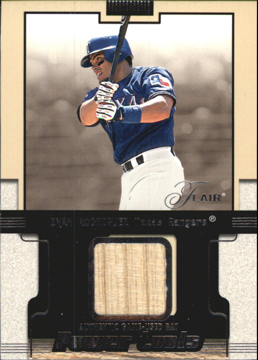 2002 Flair Power Tools Bats #19 Ivan Rodriguez *