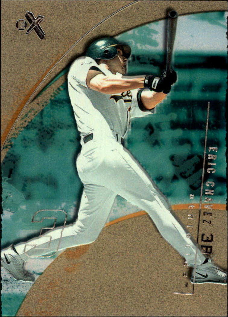 2002 E-X #30 Eric Chavez