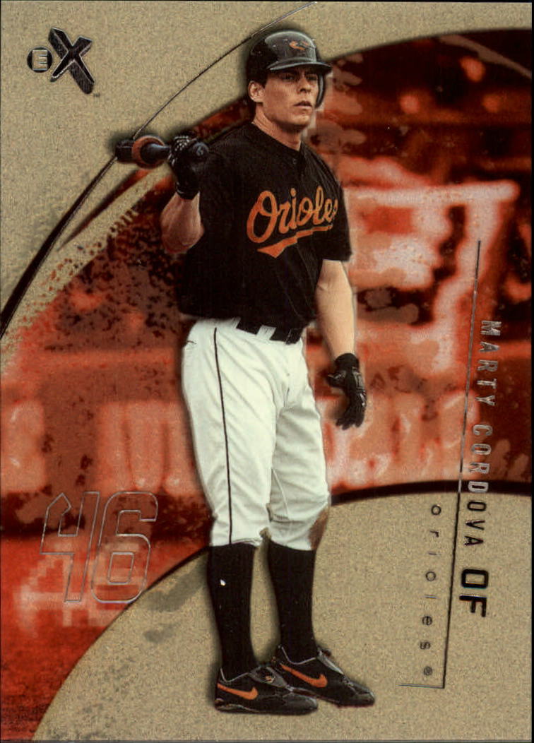 2002 E-X #68 Marty Cordova