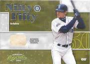 2002 Donruss Originals Nifty Fifty Bats #24 Ichiro Suzuki Ball