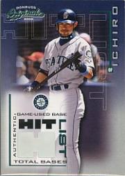 2002 Donruss Originals Hit List Total Bases #1 Ichiro Suzuki Base/316