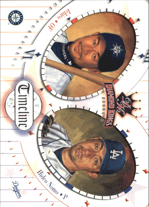 2002 Diamond Kings Timeline #TL2 H.Nomo/I.Suzuki