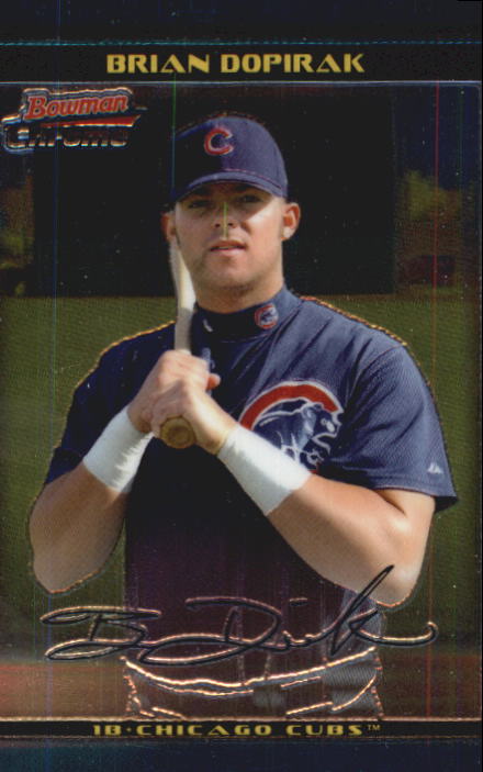 2002 Bowman Chrome Draft #18 Brian Dopirak RC