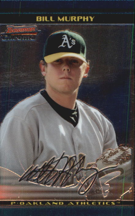 2002 Bowman Chrome Draft #28 Bill Murphy RC