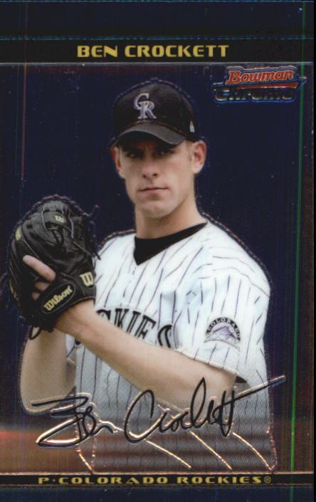 2002 Bowman Chrome Draft #31 Ben Crockett RC