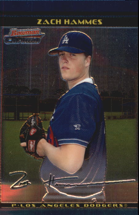 2002 Bowman Chrome Draft #51 Zach Hammes RC