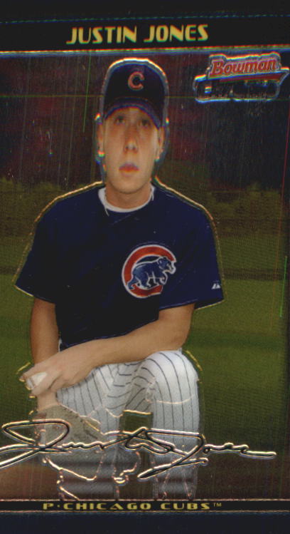 2002 Bowman Chrome Draft #62 Justin Jones RC