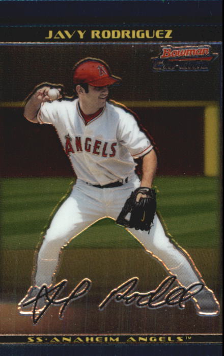 2002 Bowman Chrome Draft #77 Javy Rodriguez RC