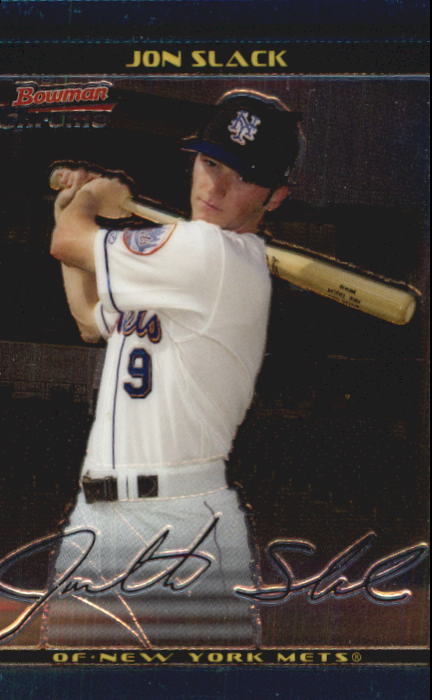 2002 Bowman Chrome Draft #80 Jon Slack RC