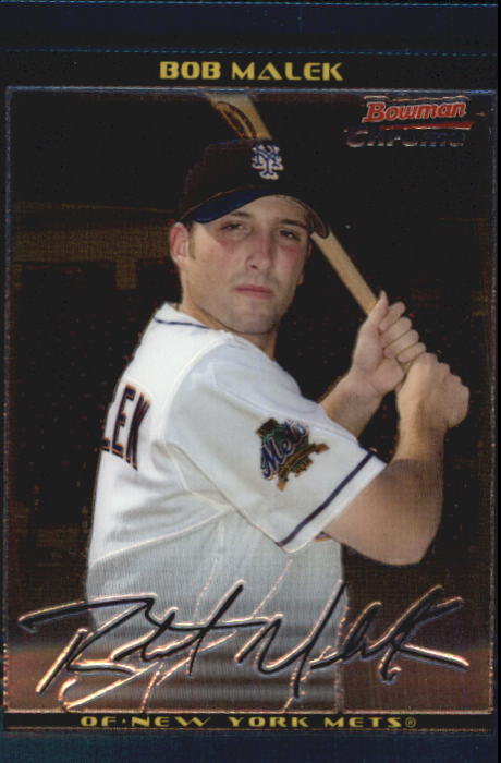 2002 Bowman Chrome Draft #94 Bob Malek RC