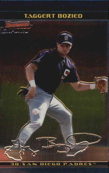 2002 Bowman Chrome Draft #118 Taggert Bozied RC