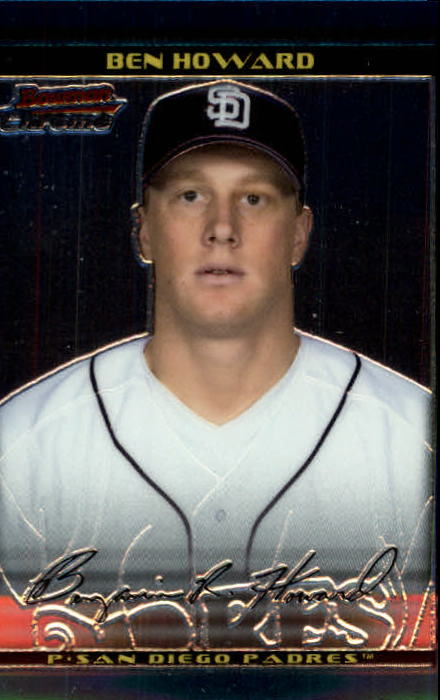 2002 Bowman Chrome #242 Ben Howard SP RC