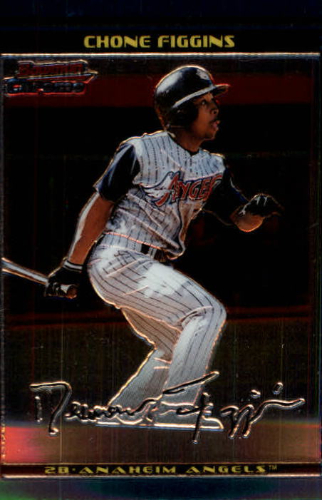 2002 Bowman Chrome #249 Chone Figgins SP RC