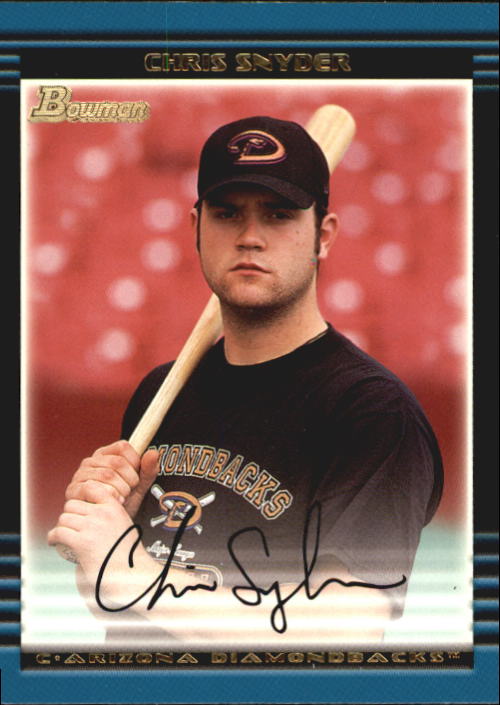 2002 Bowman Draft #BDP52 Chris Snyder RC