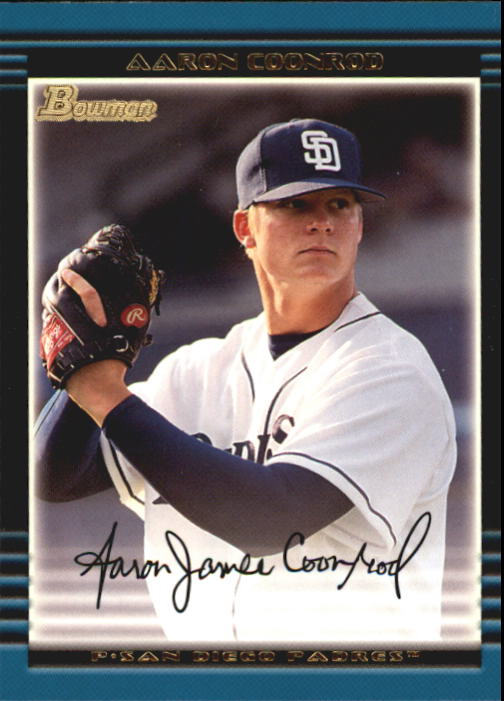2002 Bowman Draft #BDP82 Aaron Coonrod RC