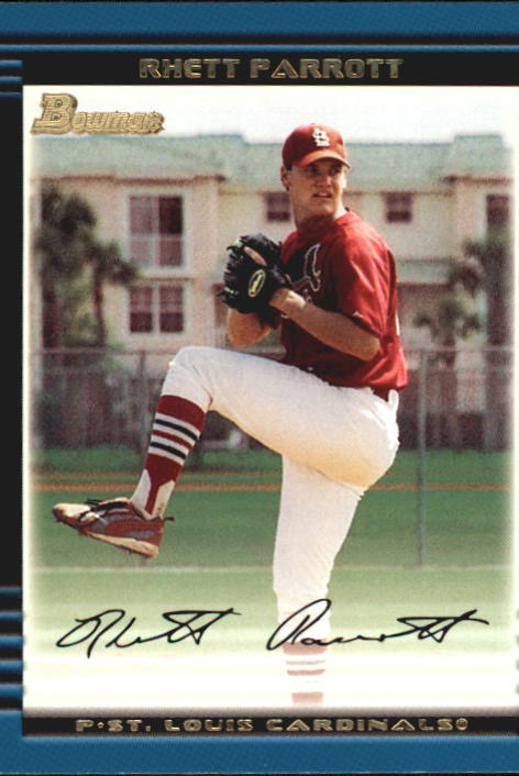 2002 Bowman Draft #BDP109 Rhett Parrott RC