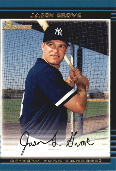 2002 Bowman Draft #BDP110 Jason Grove RC