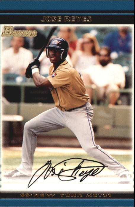 2002 Bowman Draft #BDP158 Jose Reyes