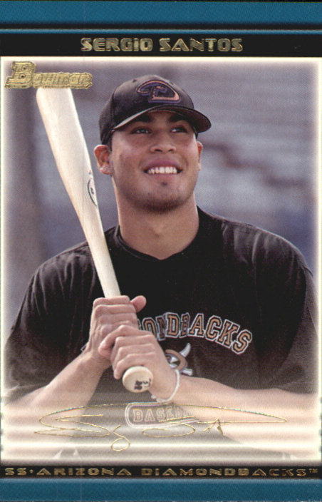2002 Bowman Draft Gold #BDP8 Sergio Santos