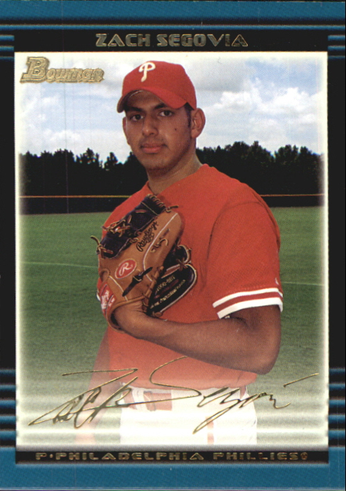2002 Bowman Draft Gold #BDP58 Zach Segovia