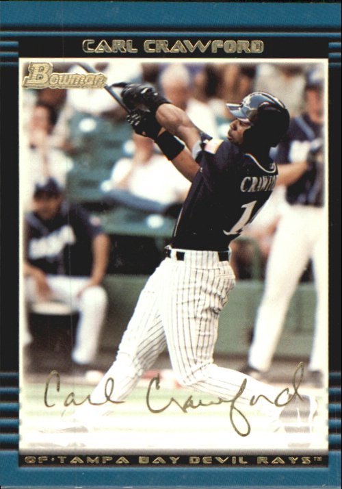 2002 Bowman Draft Gold #BDP139 Carl Crawford