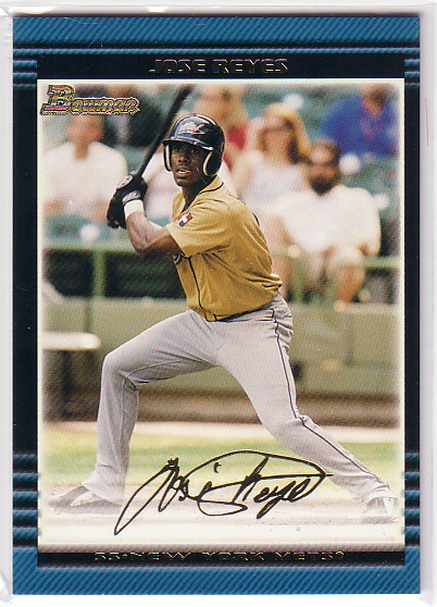 2002 Bowman Draft Gold #BDP158 Jose Reyes