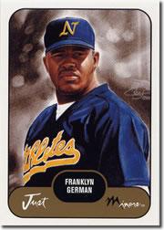 2002 Just Prospects #13 Franklyn German