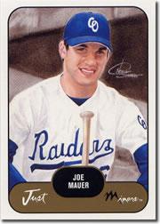 2002 Just Prospects #21 Joe Mauer
