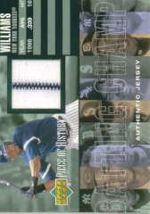 2002 UD Piece of History Batting Champs Jersey #BEW Bernie Williams