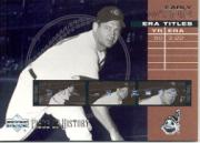 2002 UD Piece of History ERA Leaders #E6 Early Wynn