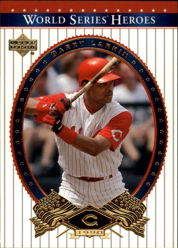 2002 Upper Deck World Series Heroes #68 Barry Larkin